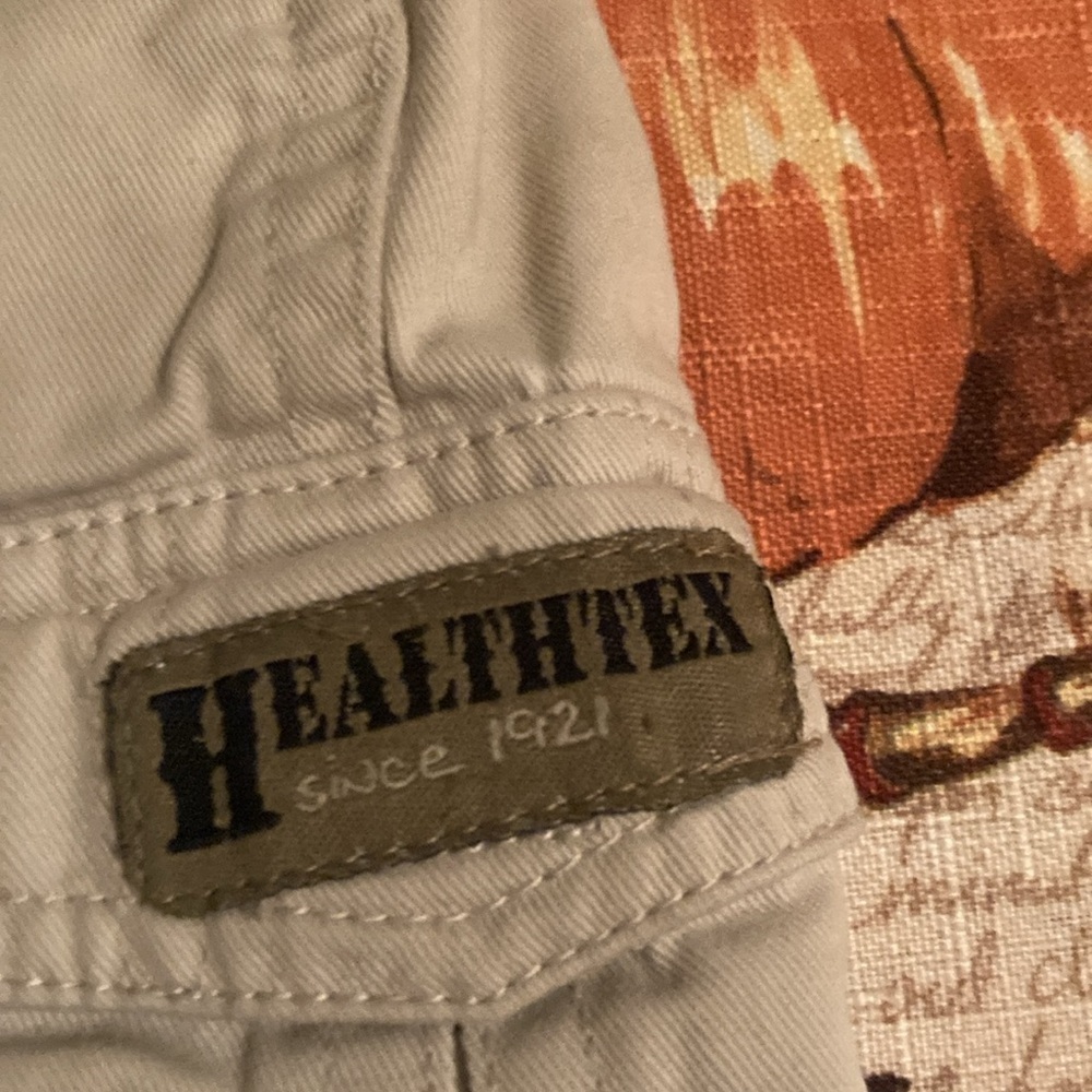 Healthtex Khaki Cargo Shorts - Picture 2 of 8